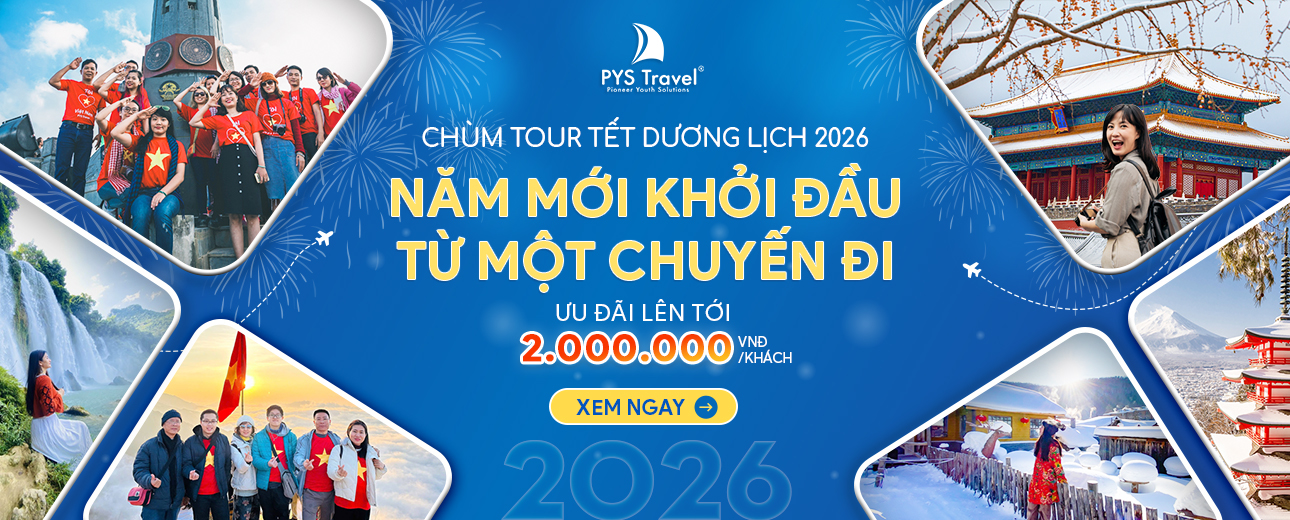 Tour Tết Dương Lịch 2026