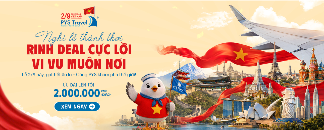 Tour Nước Ngoài lễ 2/9