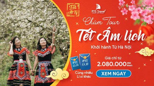 Chùm Tour Tết Nguyên Đán - Tết Âm lịch 2025 khởi hành từ Hà Nội