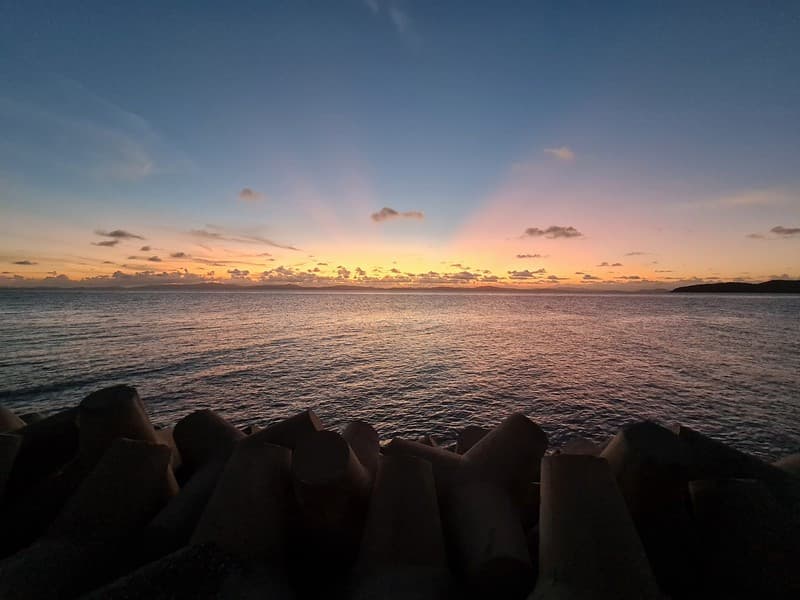 hoàng hôn đảo cô tô