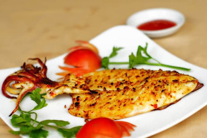 mực một nắng quảng bình