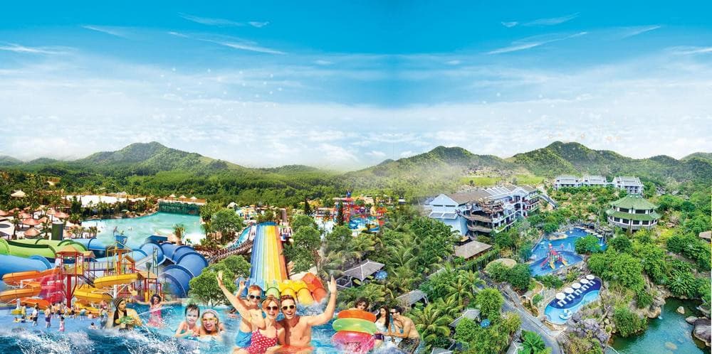 Suối khoáng nóng Núi Thần Tài