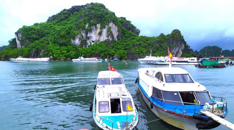 Tàu cao tốc đi Quan Lạn