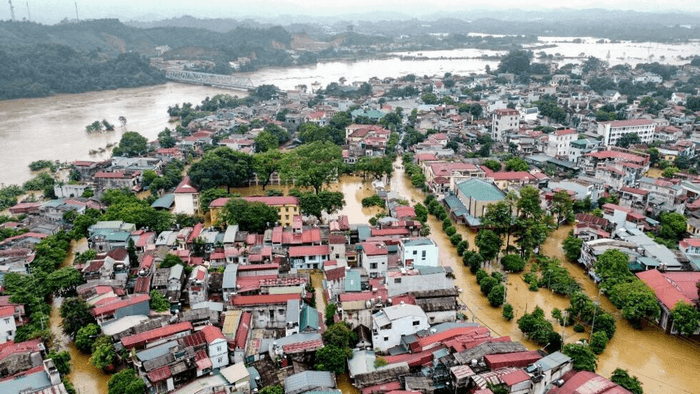 miền bắc sau bão yagi