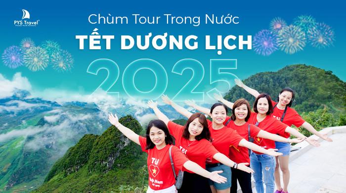 Tour Trong nước Tết Dương lịch 2025