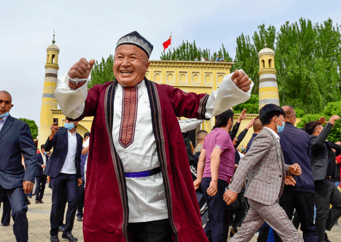 Lễ hội Eid al-Fitr, Tân Cương