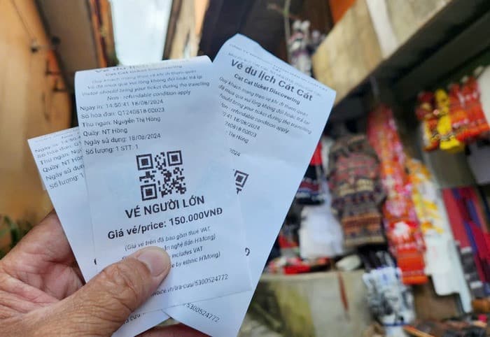 Kinh nghiệm giá vé bản Cát Cát Sa Pa