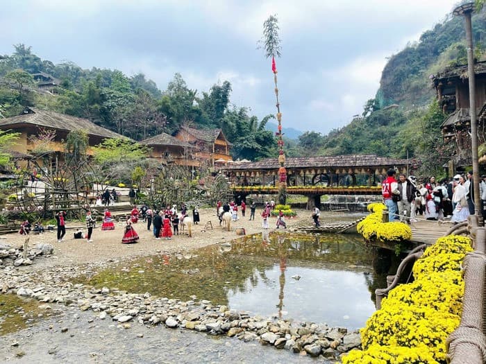 Kinh nghiệm du lịch bản cát cát dịp tết