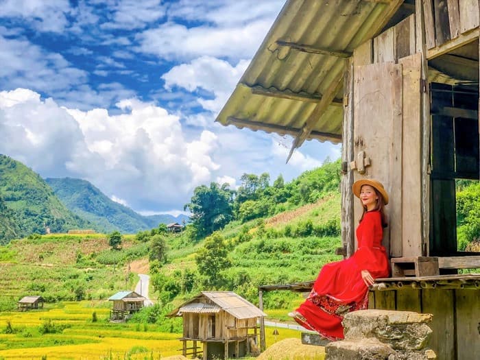 Ruộng bậc thang bản Cát Cát Sa Pa