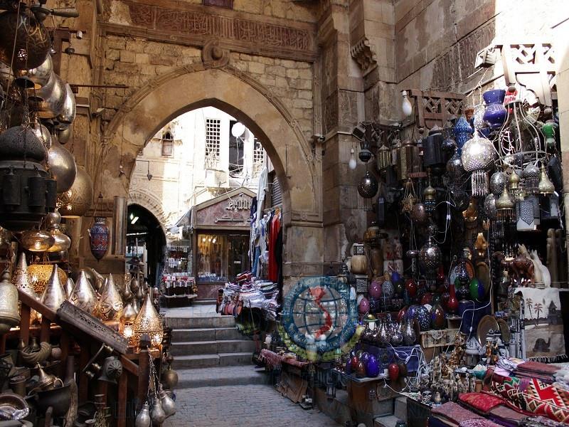 Khu chợ Khan Al-Khalili Bazaar