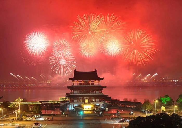 lễ hội pháo hoa - trung quốc