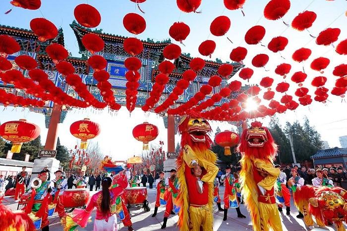 lễ hội múa lân rồng - trung quốc