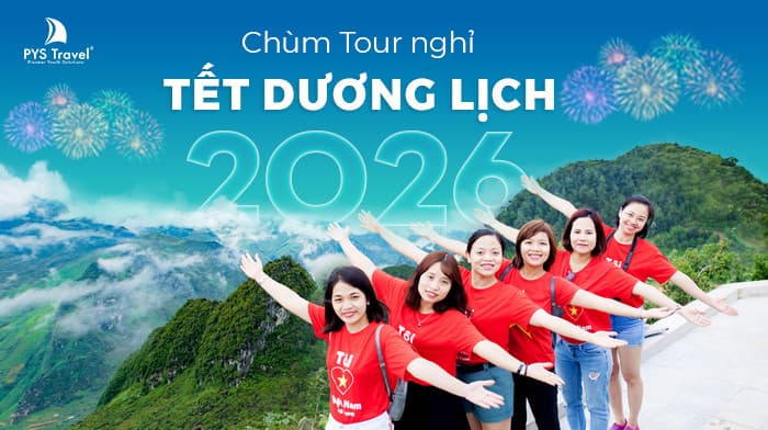 Tour Trong nước Tết Dương lịch 2026