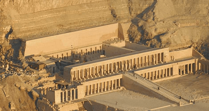 đền nữ hoàng hatshepsut ai cập