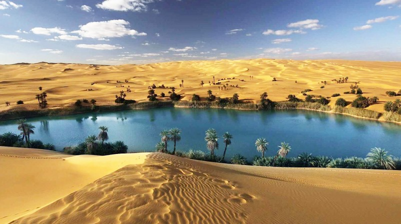 ốc đảo bahariya