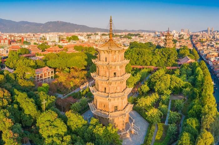 chùa khai nguyên - tuyền châu, trung quốc