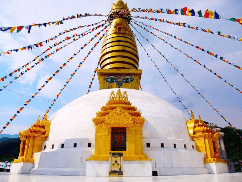 bảo tháp boudhanath nepal