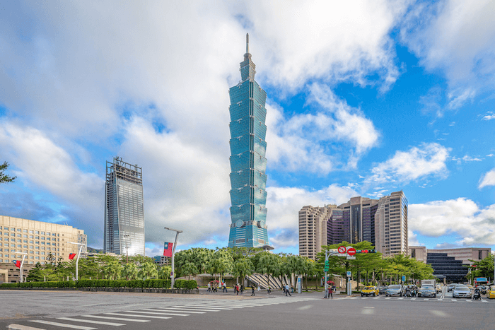 tòa nhà taipei 101 đài bắc