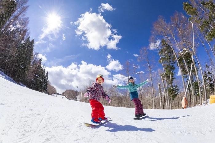 Trượt ván khu trượt tuyết fujiten snow resort