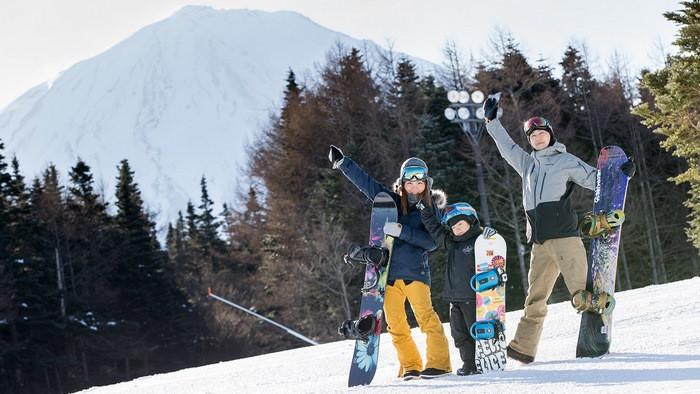 khu trượt tuyết fujiten snow resort, du lịch Nhật bản mùa đông