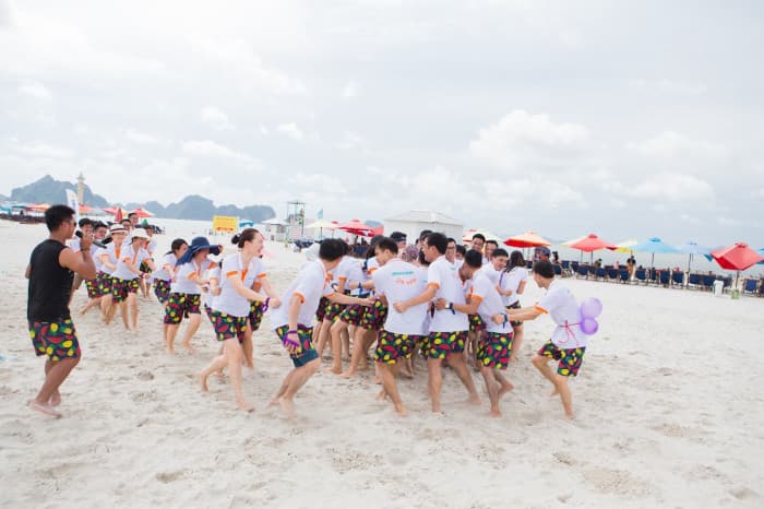 teambuilding với những trò chơi thú vị