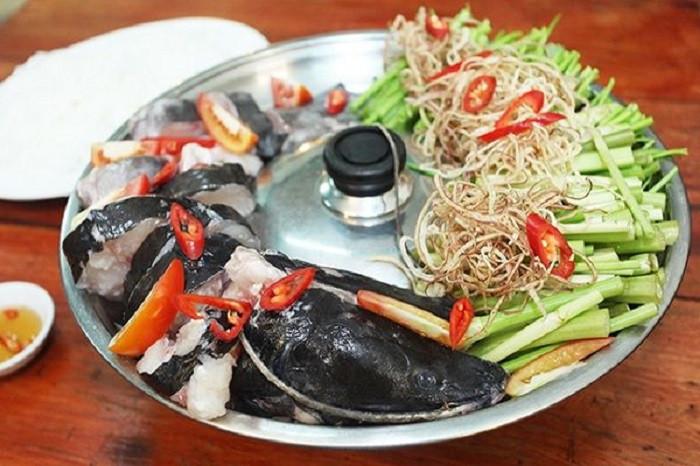 lẩu cá lăng