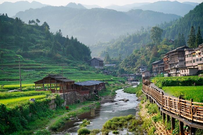 Ruộng bậc thang Tây Giang Trung Quốc