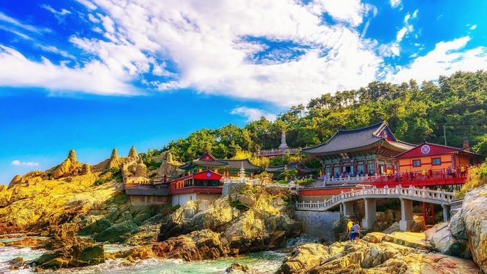 Đền Haedong Yonggungsa, tour Busan