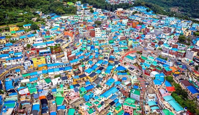  Làng Văn hóa Gamcheon ở Busan