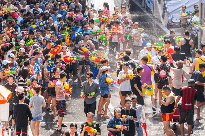 Lễ hội Songkran, du lịch Thái Lan