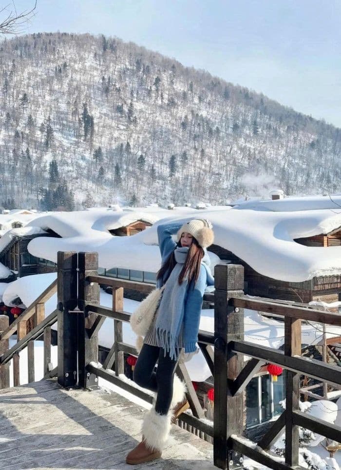 núi bổng chùy, Tour Cáp Nhĩ Tân – Làng Tuyết Hương – Cát Lâm – Trượt Tuyết 6 ngày 5 đêm