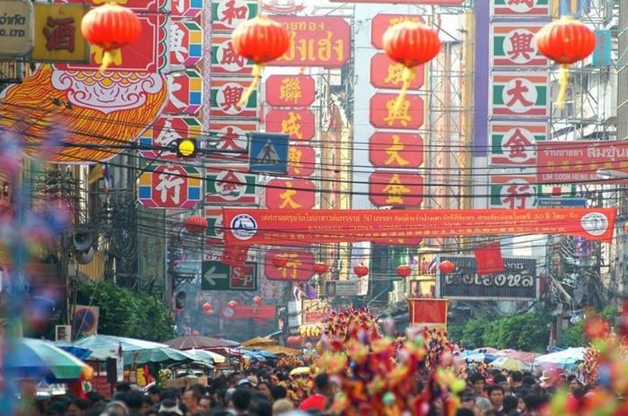 Tết tại China Town Bangkok Thái Lan