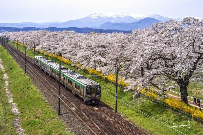 Ga Yunokami-Onsen và Tuyến Đường Sắt Aizu, Tỉnh Fukushima