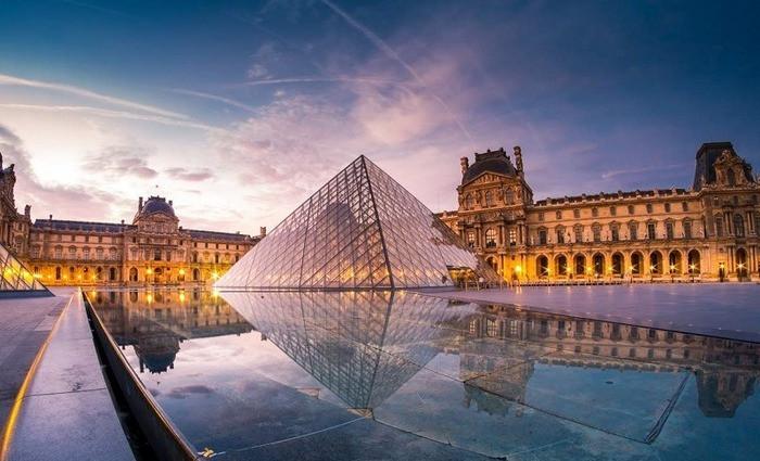 Thiên đường nghệ thuật của Pháp gọi tên bảo tàng Musée du Louvre 