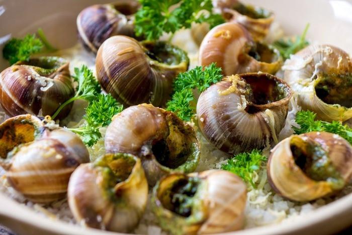 món Escargot độc đáo