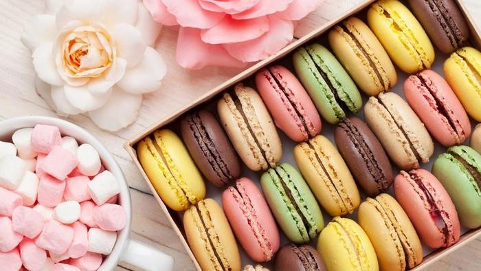 bánh macaron là loại bánh đặc biệt được yêu thích tại Pháp