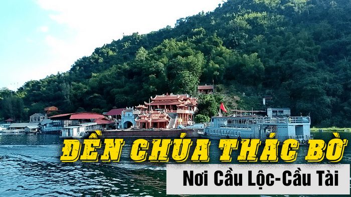 đền chúa thác bờ