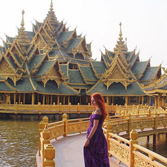 Tham quan Acient City Muang Boran trong tour Thái Lan Tết Nguyên Đán 