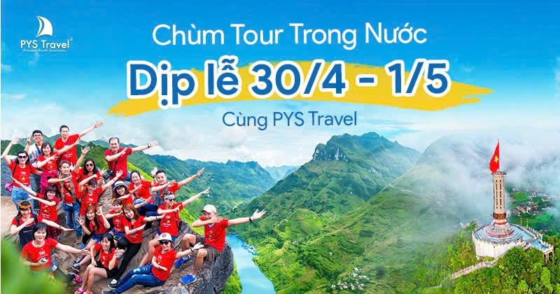 Tour du lịch trong nước 30/4