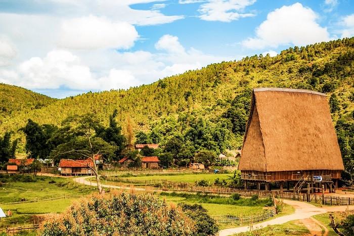 làng văn hóa kon pring - măng đen