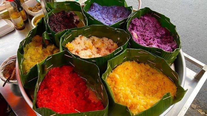 Xôi bảy màu Sapa 