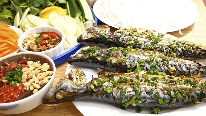 cá nục gai nướng