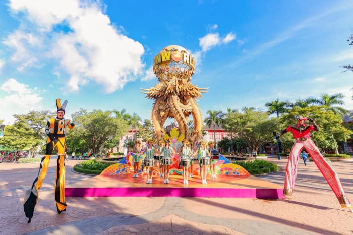 Vui chơi tại Sun World hạ long