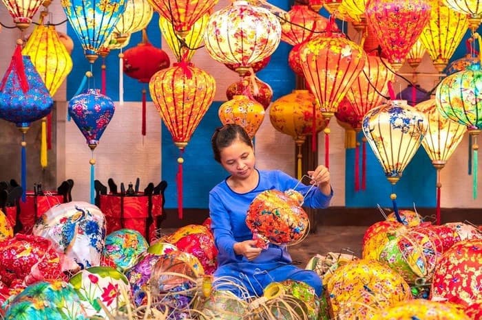 Làng làm đèn lồng,Tour Hội An, du lịch Hội An, tour du lịch Hội An