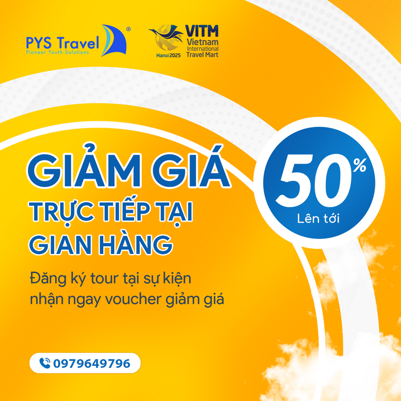 PYS Travel tham gia Hội chợ Du lịch Quốc tế Việt Nam