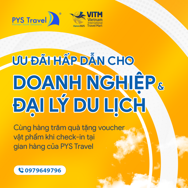 PYS Travel tham gia Hội chợ Du lịch Quốc tế Việt Nam