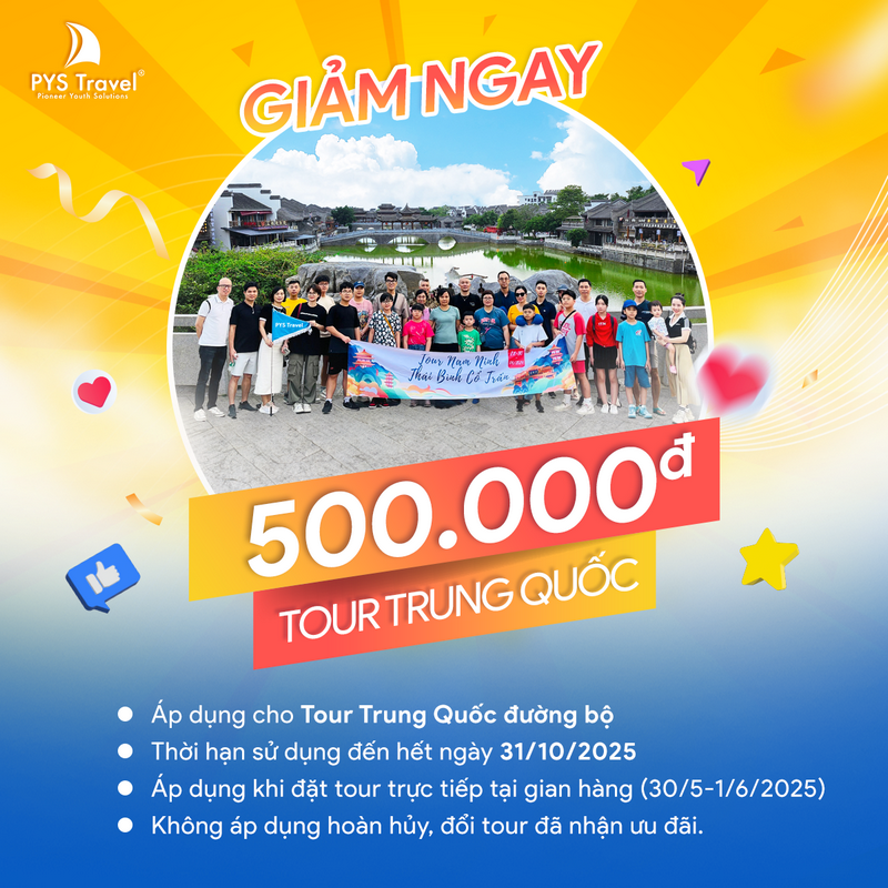Lễ hội Du lịch Hà Nội 2025, Ưu đãi tour du lịch Trung Quốc