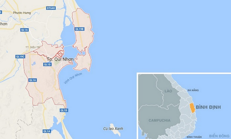 vị trí địa lý quy nhơn