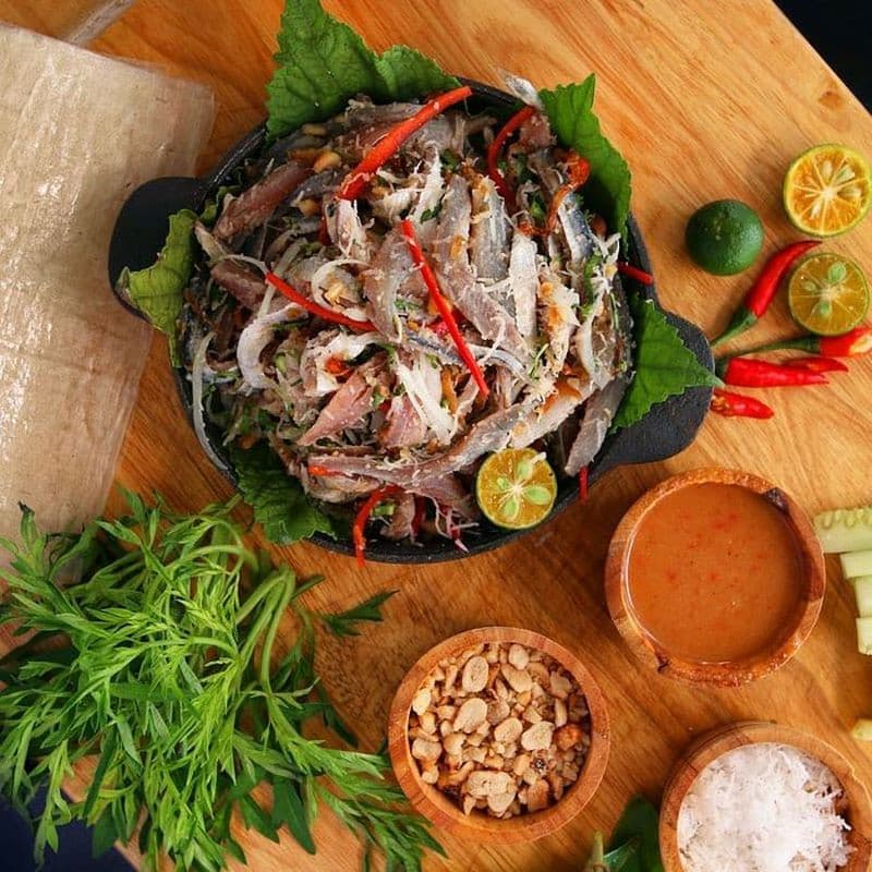 Gỏi cá trích Phú Quốc tươi ngon