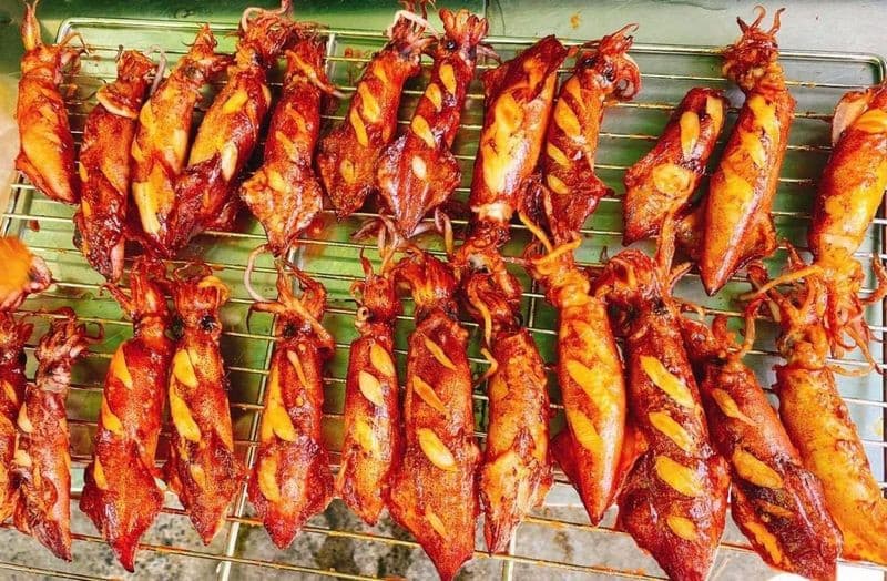 Mực nướng Phú Quốc
